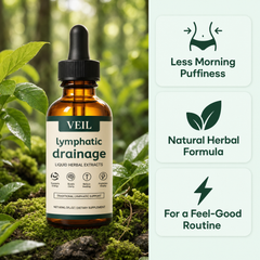VEIL bottle with natural herbal benefits